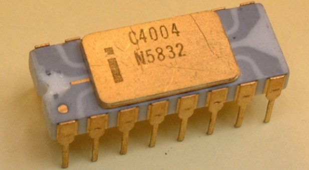 Intel 4004, the first CPU, is almost 50 years old!