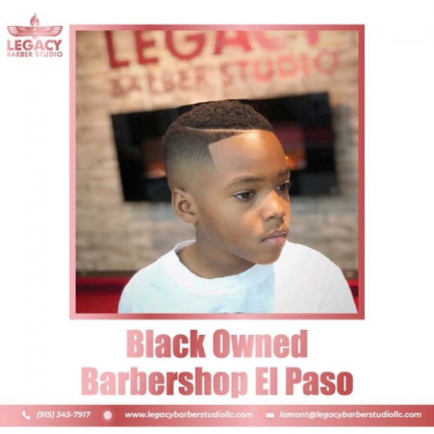 Style Icons at Black Owned Barbershop El Paso