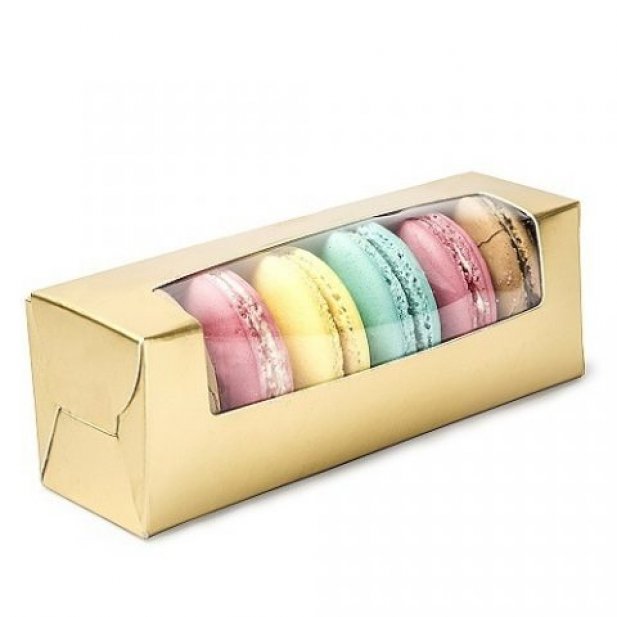 Impressive Macron Boxes; Perfect to Present as Gift.