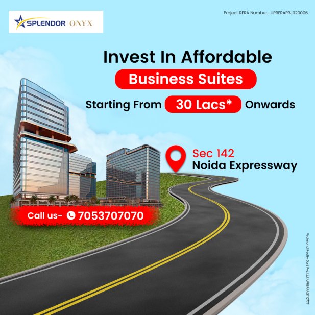 Top Commercial Property in Noida – Splendor Onyx Blue Sector 142
