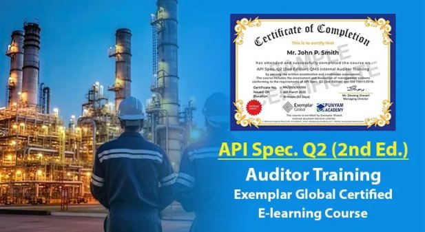 Key Benefits of Becoming an API Spec Q2 Certified Auditor