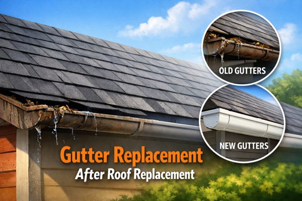 Why Gutter Replacement Is Essential After Roof Replacement?