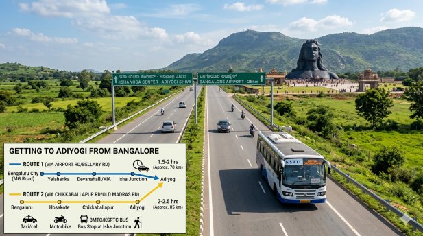 Diving into the spiritual serenity of the Adiyogi Shiva Statue in Bangalore