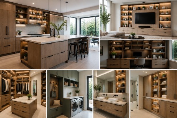 How Custom Cabinet Makers Transform Everyday Living Spaces