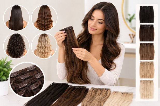 How to Choose the Best Clip-In Hair Extensions for Your Hair Type
